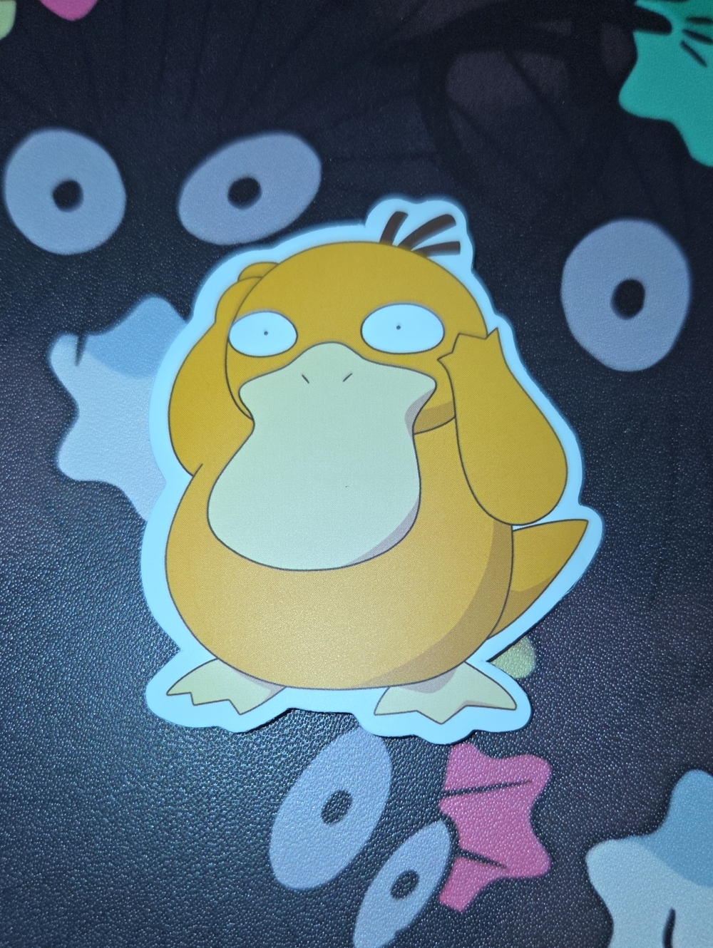 Pokemon Yellow Psyduck Vinyl Sticker